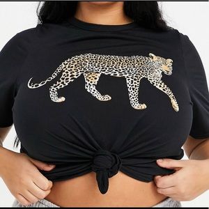 ASOS LEOPARD TEE